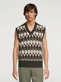 Melvin Fair Isle Sweater Vest