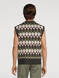 Melvin Fair Isle Sweater Vest