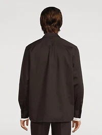 Ulrik Gabardine Zipped Overshirt