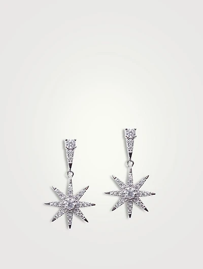 Nysa Starburst Drop Earrings