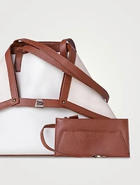 Medium Ai Leather Shoulder Bag