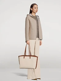 Medium Ai Leather Shoulder Bag