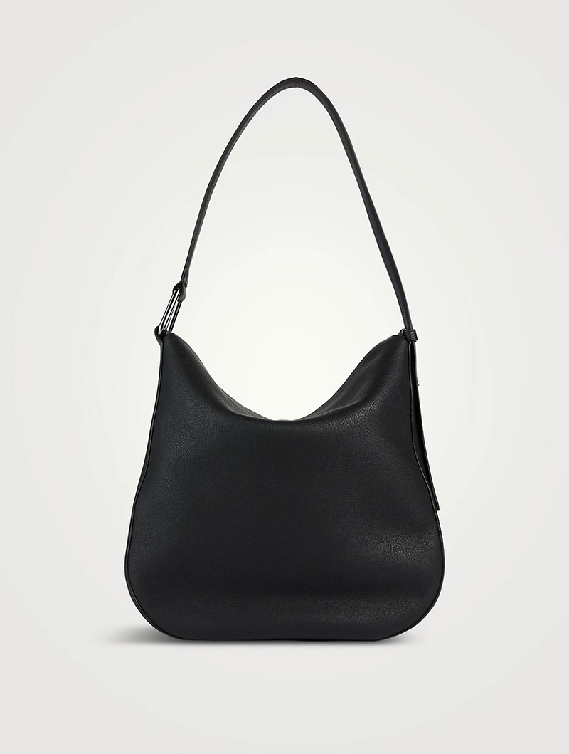 Medium Anna Leather Shoulder Bag