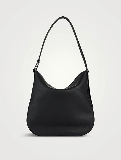Medium Anna Leather Shoulder Bag