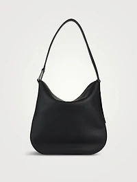 Medium Anna Leather Shoulder Bag