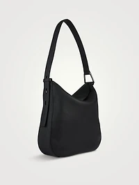 Medium Anna Leather Shoulder Bag