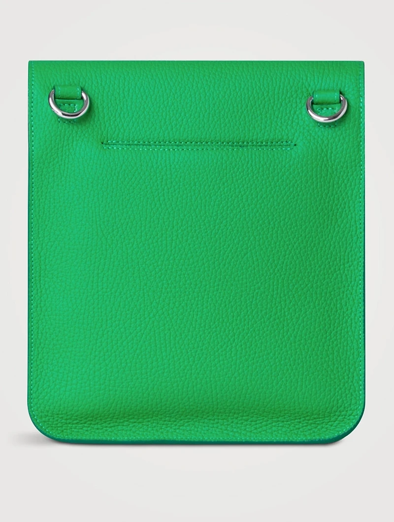 Little Anouk Leather Messenger Bag