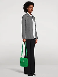 Little Anouk Leather Messenger Bag