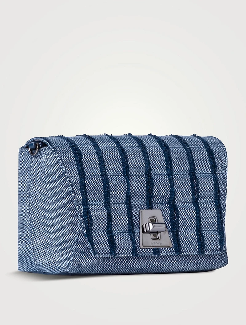 Small Anouk Day Denim Shoulder Bag