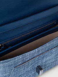 Small Anouk Day Denim Shoulder Bag