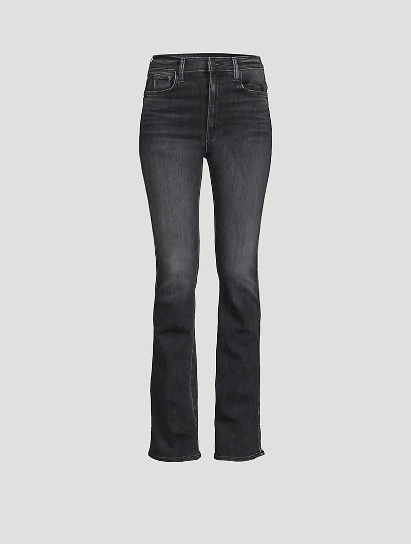 High-Waisted Smokin' Double Heel Flare Jeans