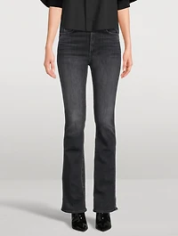 High-Waisted Smokin' Double Heel Flare Jeans