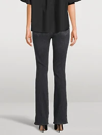 High-Waisted Smokin' Double Heel Flare Jeans