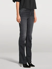 High-Waisted Smokin' Double Heel Flare Jeans
