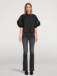 High-Waisted Smokin' Double Heel Flare Jeans