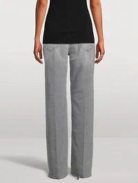 The Maven Heel Wide-Leg Jeans