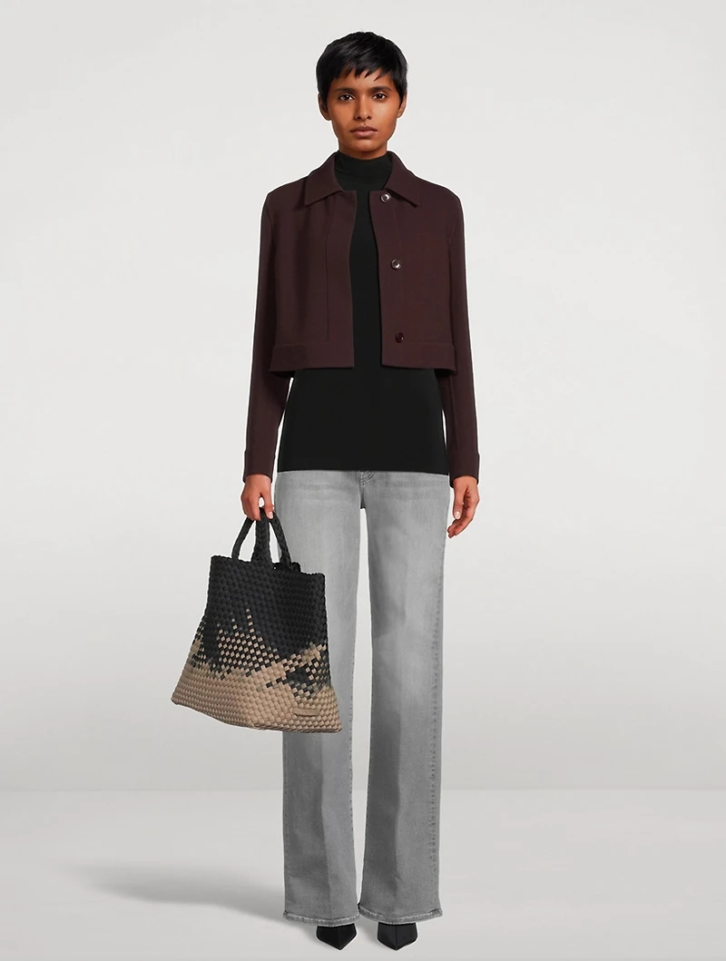 The Maven Heel Wide-Leg Jeans