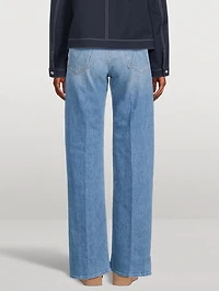 The Lasso Heel Wide-Leg Jeans