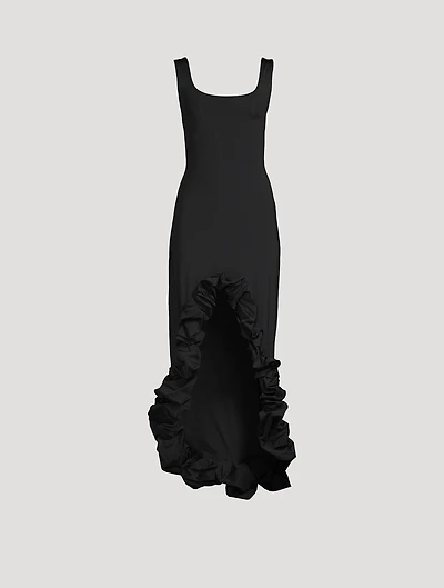Garita Ruffle Long Dress