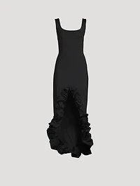 Garita Ruffle Long Dress