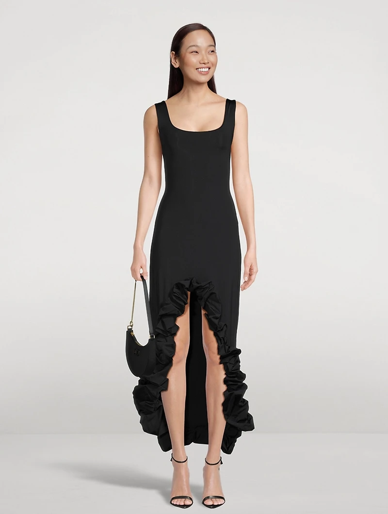Garita Ruffle Long Dress