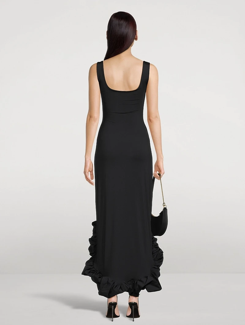 Garita Ruffle Long Dress