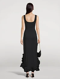 Garita Ruffle Long Dress