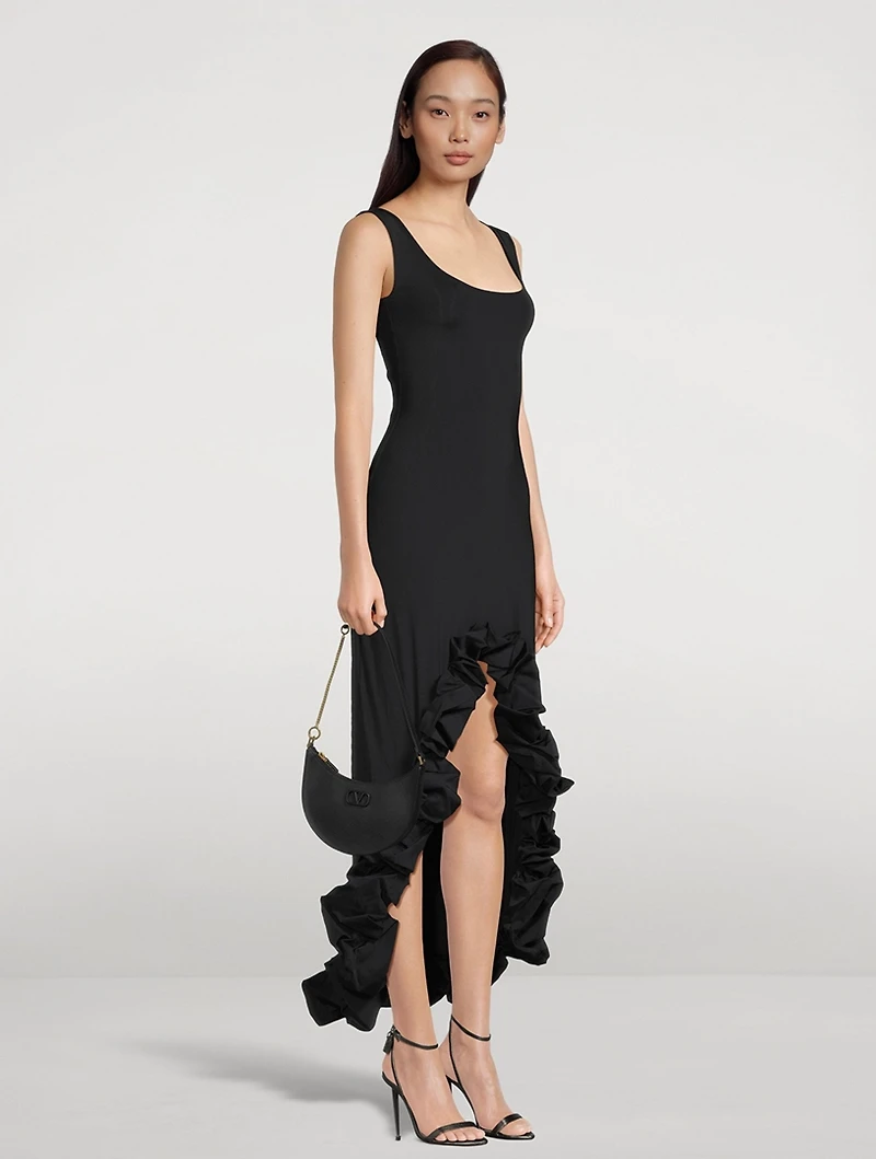 Garita Ruffle Long Dress