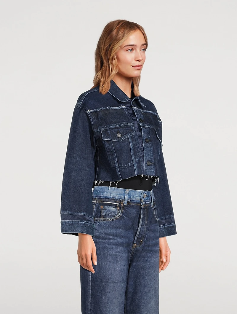 Wilmington Cropped Denim Jacket