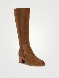 Jasmina Suede Knee-High Boots