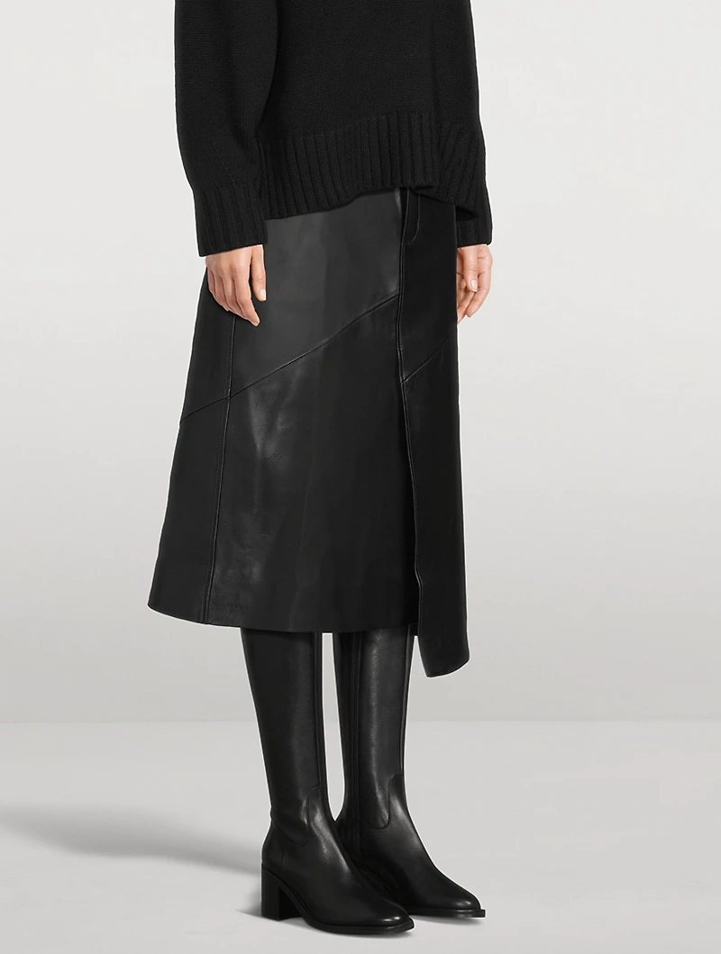 Josephina Leather Knee-High Boots