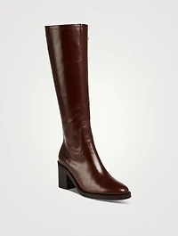 Josephina Leather Knee-High Boots
