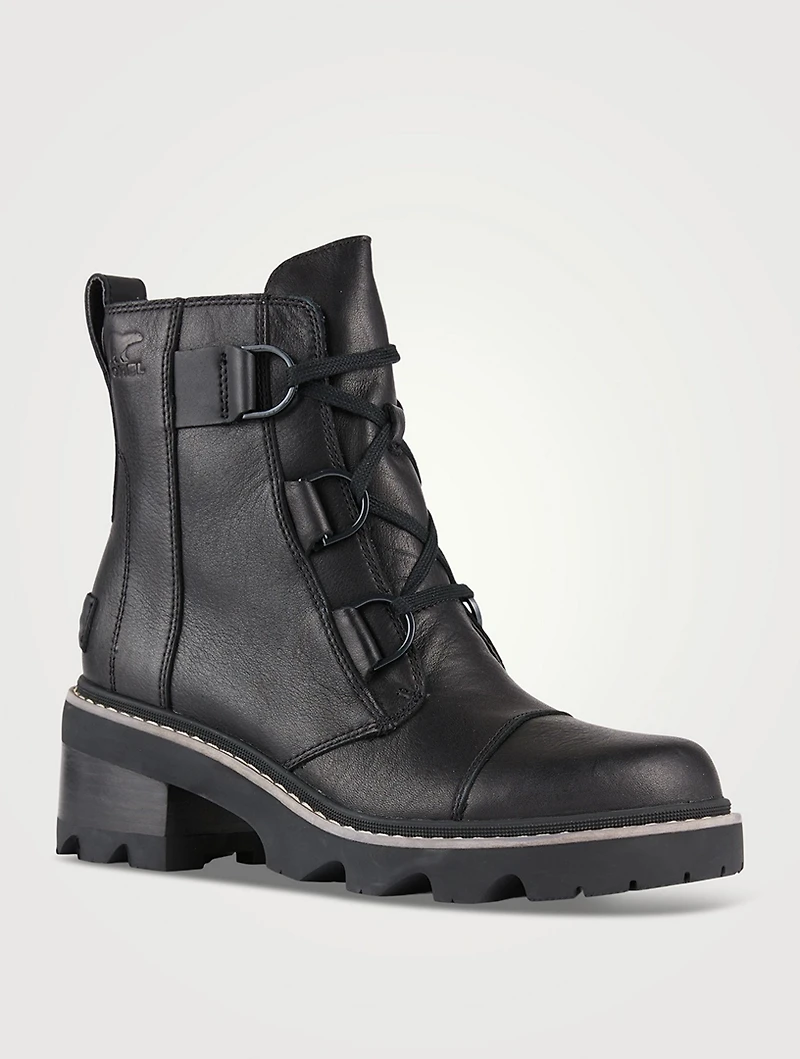 Joan Now™ Leather Ankle Boots