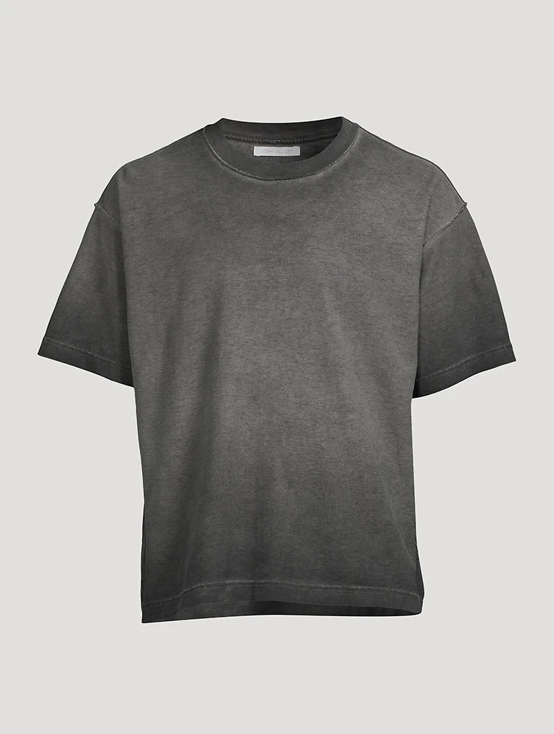 Phoenix Oil Wash Cropped T-Shirt