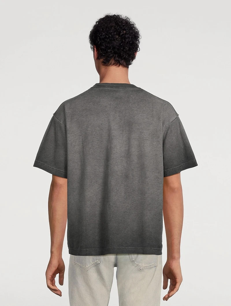 Phoenix Oil Wash Cropped T-Shirt