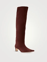 Wally Suede Knee-High Boots