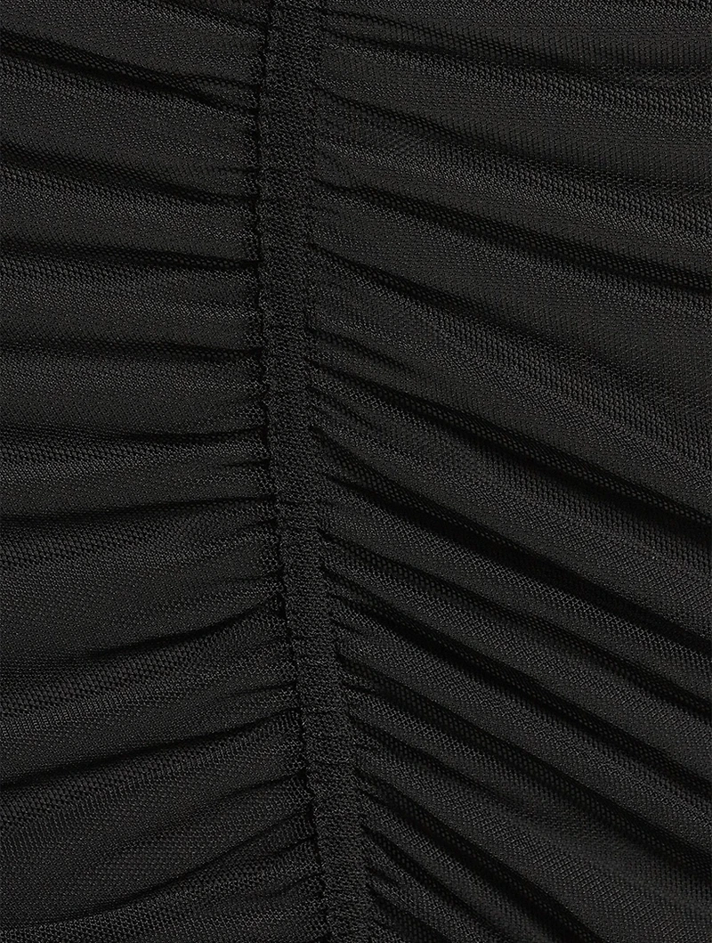 Mesh Midi Dress