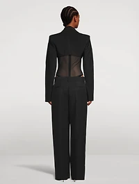 Cropped Blazer