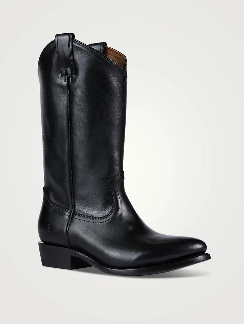 Billy Leather Western Boots