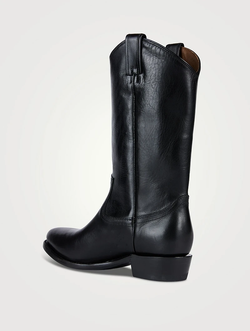Billy Leather Western Boots