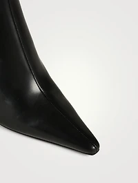 Compass Leather Ankle Boots