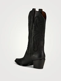Dagget Leather Western Boots