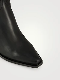 Dagget Leather Western Boots