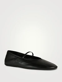 Dancerina Leather Ballet Flats
