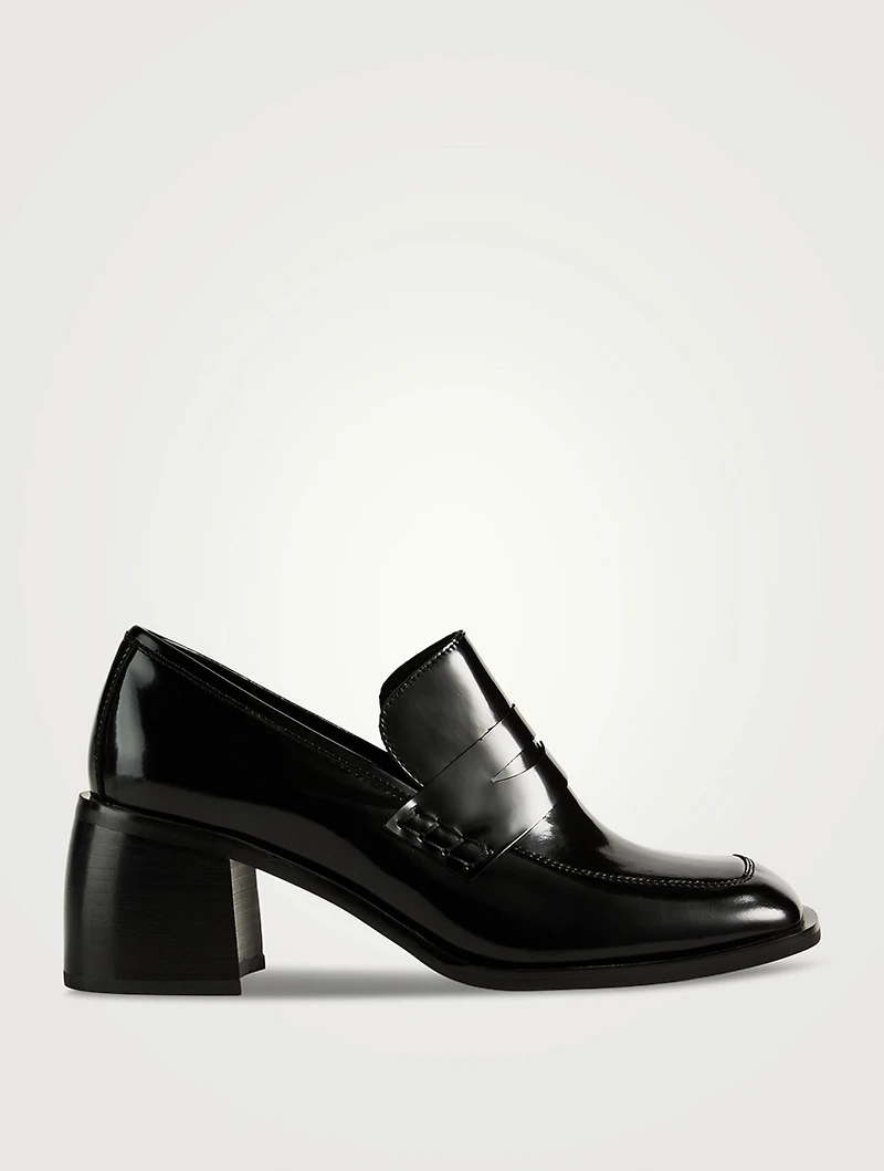 Patent Leather Penny Loafers
