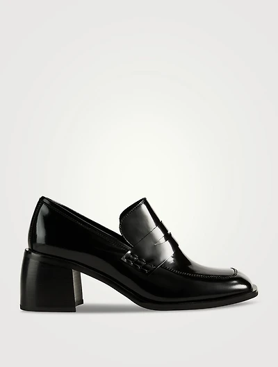 Patent Leather Penny Loafers