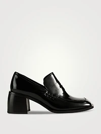 Patent Leather Penny Loafers