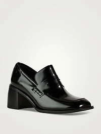 Patent Leather Penny Loafers