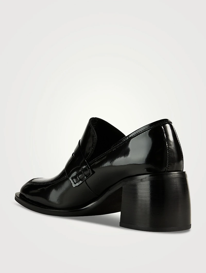 Patent Leather Penny Loafers