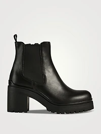 Escob Leather Chelsea Boots